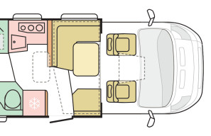 Galéria produktu Adria MATRIX AXESS M 670SL EXECUTIVE  - Karavanea 